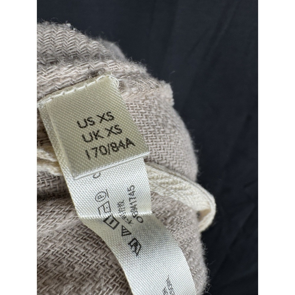 Free People Jumpsuit Sz XS Tan 100% Cotton Sun Drenched Overalls Boho Resort - Picture 9 of 9